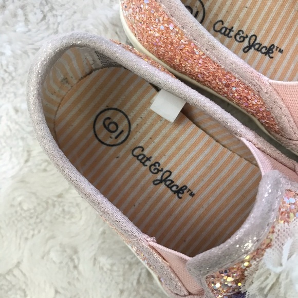 Cat & Jack Shoes Cat Jack Ice Cream Cone Slip On Shoes Glitter
